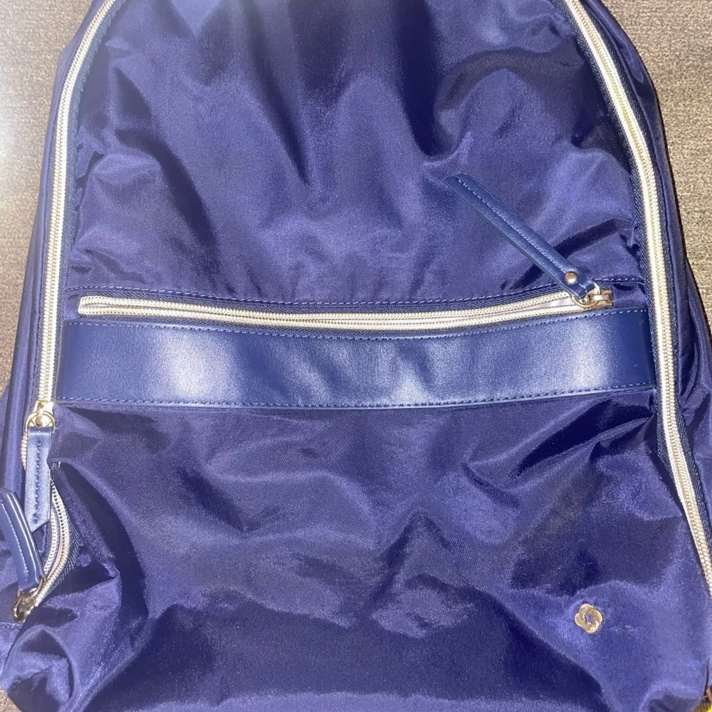 Samsonite Travel Blue Backpack Laptop Bag Carryon Work School
